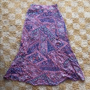 ba&sh Mixed Paisley Maxi Skirt